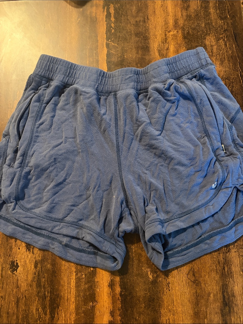 Active Life Women's Navy Terry Athletic Shorts